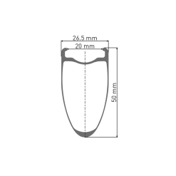 Dt-swiss Paire De Roues DT SWISS ARC 1400 DICUT 50mm -Pas Cher Vélo Magasin DRW ARC50db WEB SHO 001