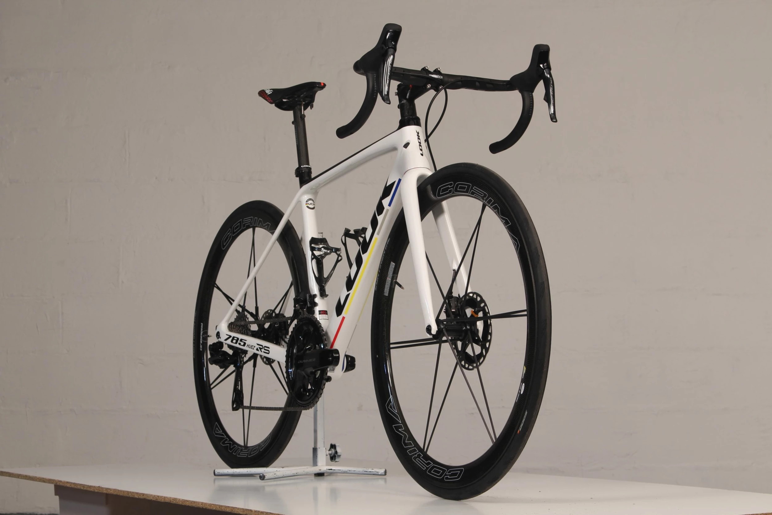 Werideon Cycling Shop LOOK 785 Huez RS PROTEAM WHITE GLOSSY DISC 2 Werideon Cycling Shop LOOK 785 Huez RS PROTEAM WHITE GLOSSY DISC – Image 2