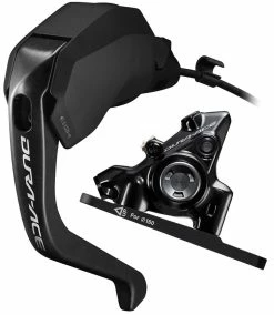 Levier Gauche Shimano Dura-Ace ST-R9180 Triathlon Avec étrier Et Durite