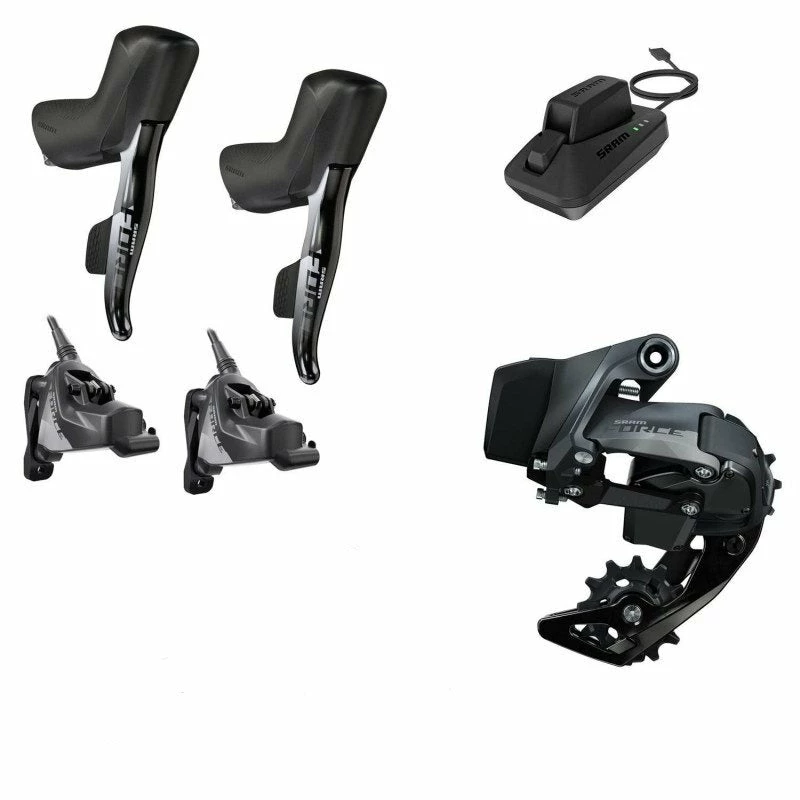 Groupe Electrique SRAM Force AXS Disque XPLR 1x12v 1 Groupe Electrique SRAM Force AXS Disque XPLR 1x12v