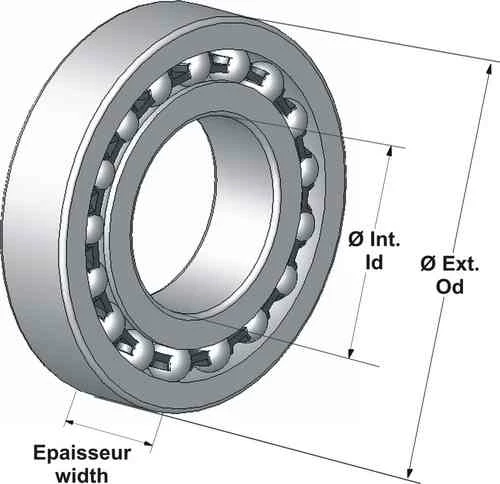 Roulement ENDURO 1526 15x26x7mm A/C ABEC 5 2 Roulement ENDURO 1526 15x26x7mm A/C ABEC 5 – Image 2