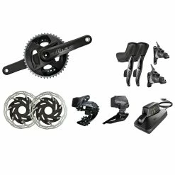 Groupe Complet SRAM FORCE AXS 2x12 Vitesses à Disques